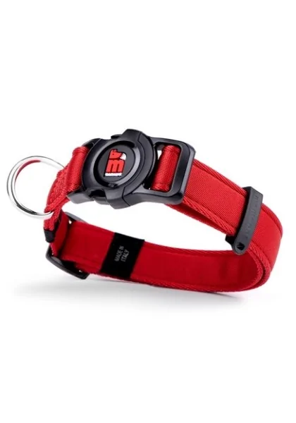 Collares Perro  Memopet Collar Nylon Rojo M 35-53 / 2,2cm