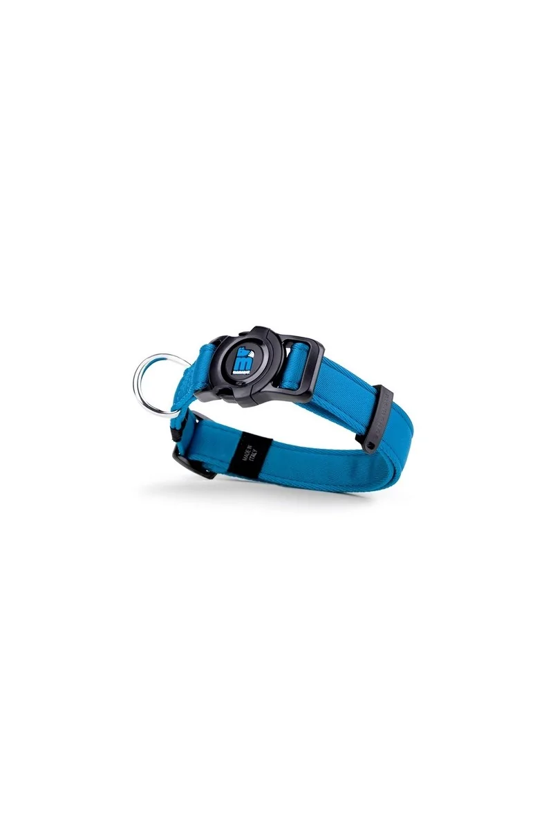 Collares Perro  Memopet Collar Nylon Azul S 26-37 / 1,6cm