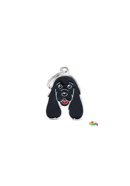 Chapas Perro  MF12BLACK Cocker NG