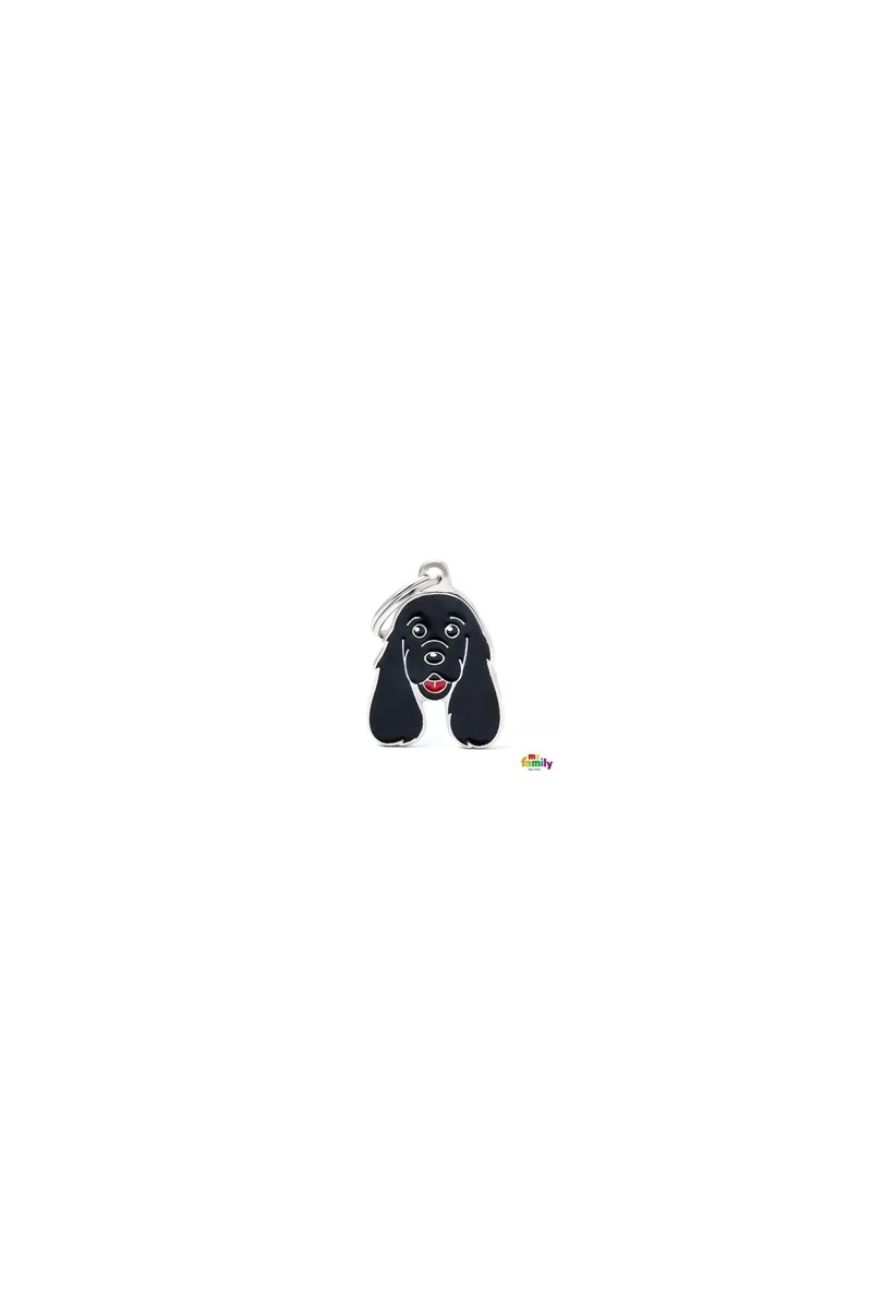 Chapas Perro  MF12BLACK Cocker NG