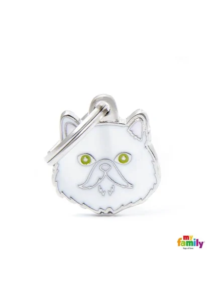 Chapas Gato  MF38WHITE Persa BCO