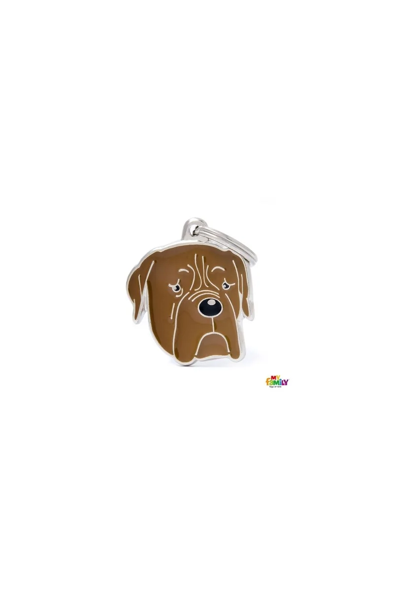 Chapas Perro  MF50 Dogo De Burdeos