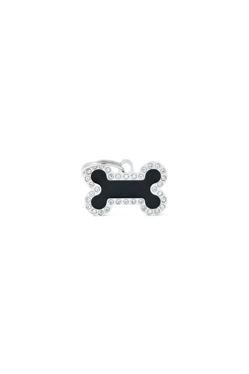 Chapas Perro  BH10GM Glam Hueso Peq NG