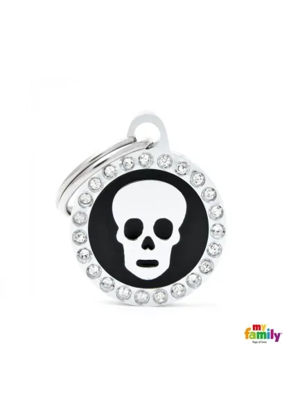 Chapas Gato,Perro  BH30GM06 Glam Calavera NG