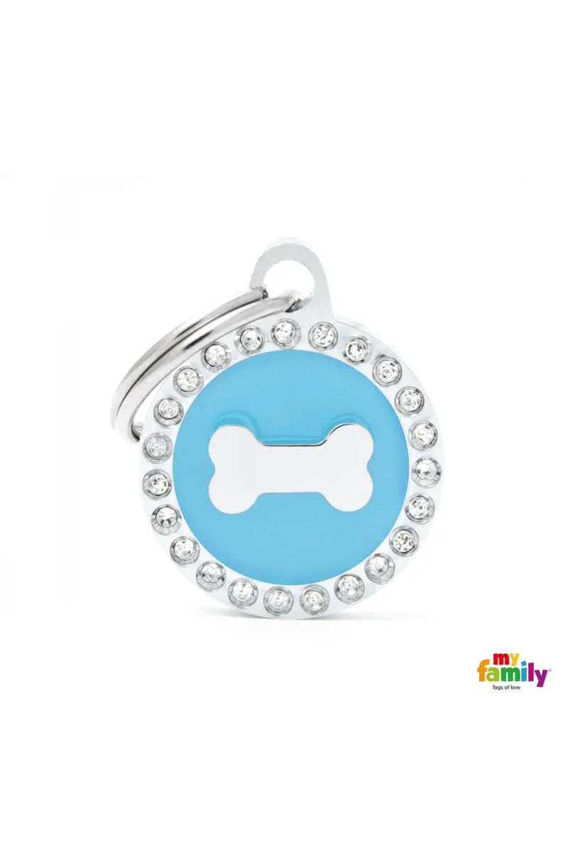 Chapas Gato,Perro  BH28GM01 Glam Hueso  AZ C