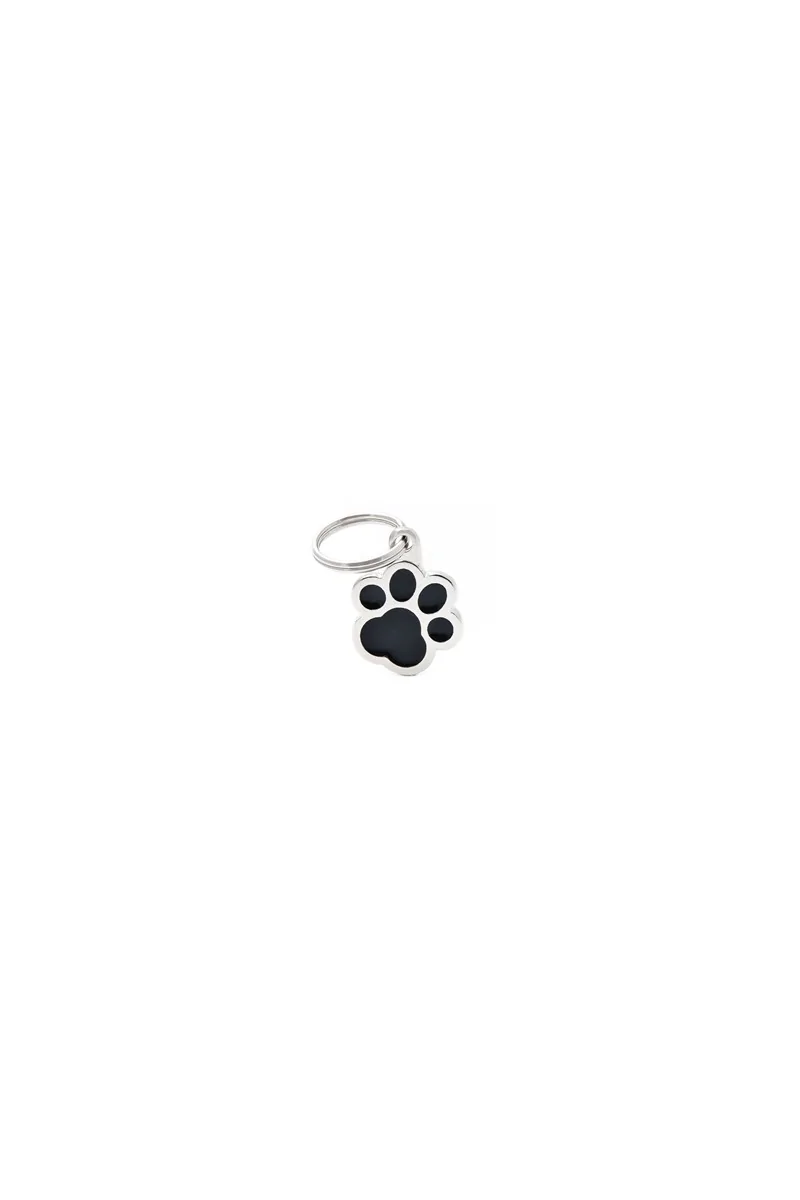 Chapas Gato,Perro  CL06BLACK Huella Gde NG