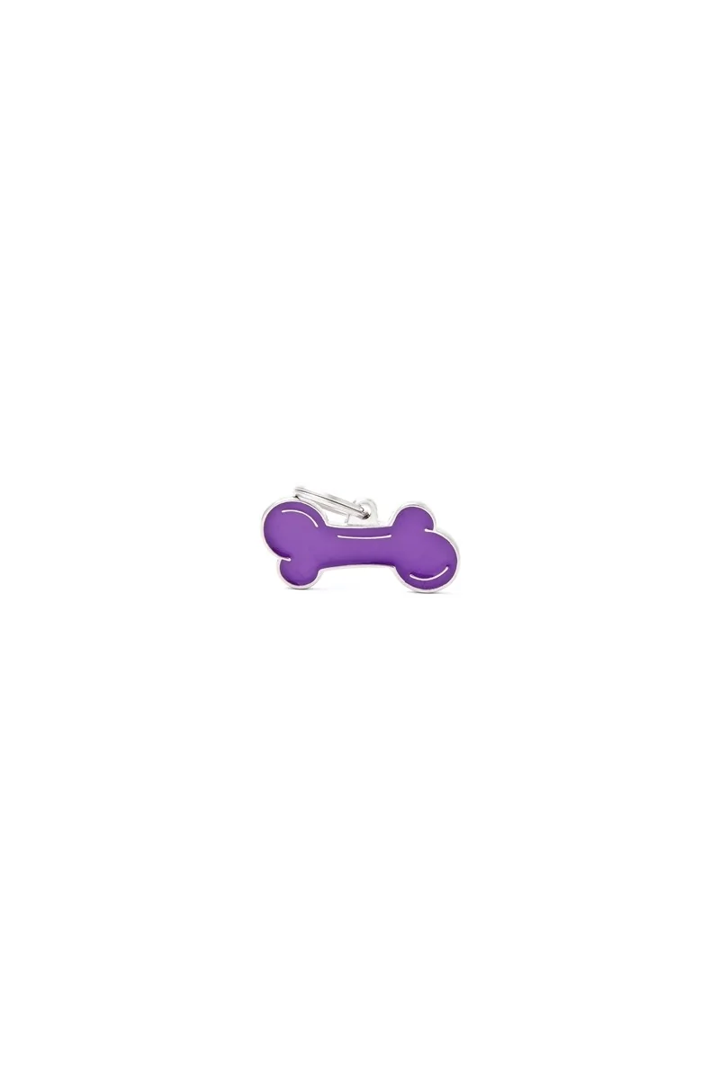 Chapas Perro  BH01PURPLE Hueso XL LIL