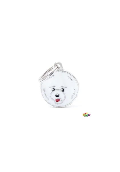 Chapas Perro  MF64 Bichon Frise