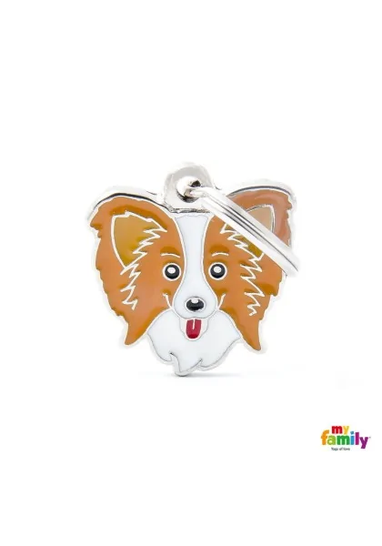 Chapas Perro  MF67 Papillon