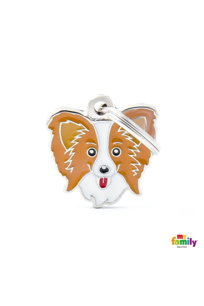 Chapas Perro  MF67 Papillon