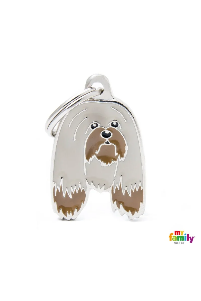 Chapas Perro  MF74 Lhasa Apso