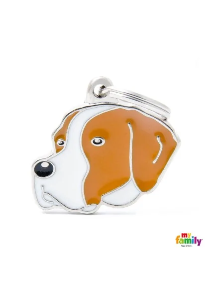 Chapas Perro  MF76 Pointer Ingles