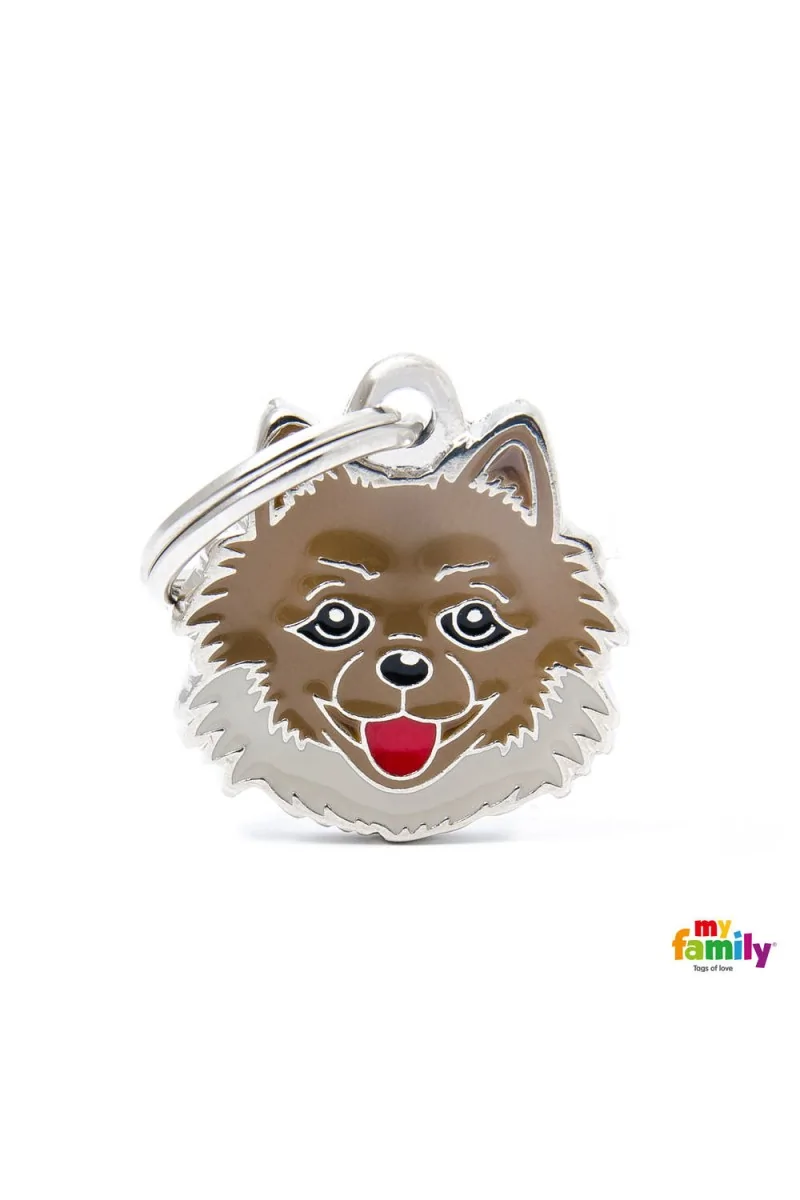 Chapas Perro  MF77 Pomeranian