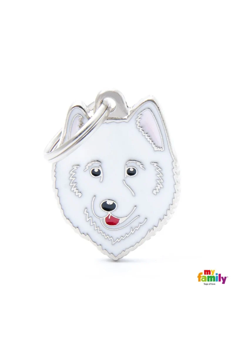 Chapas Perro  MF84 Samoyedo