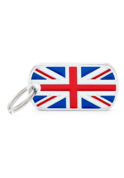 Chapas Perro  Fluk01 Bandera Inglaterra