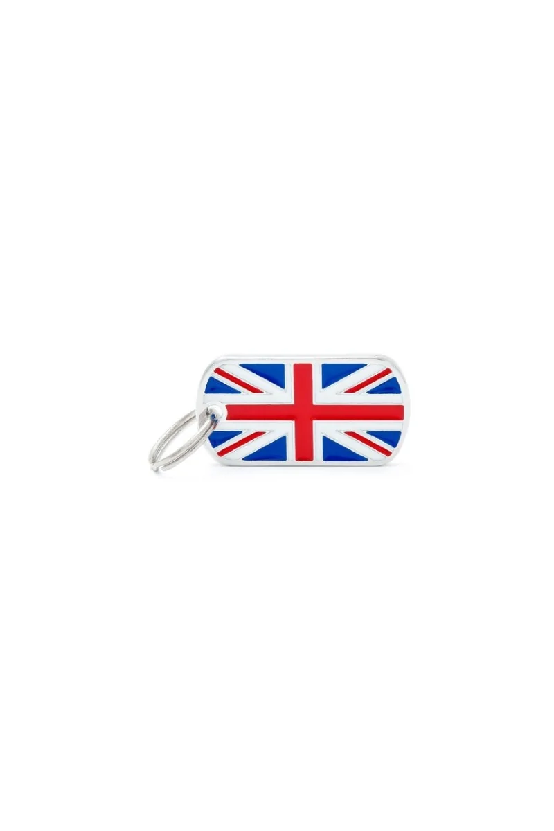 Chapas Perro  Fluk01 Bandera Inglaterra