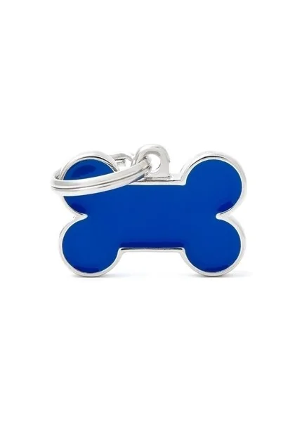 Chapas Perro  BH08 Basic Hueso Peq AZ *DX*