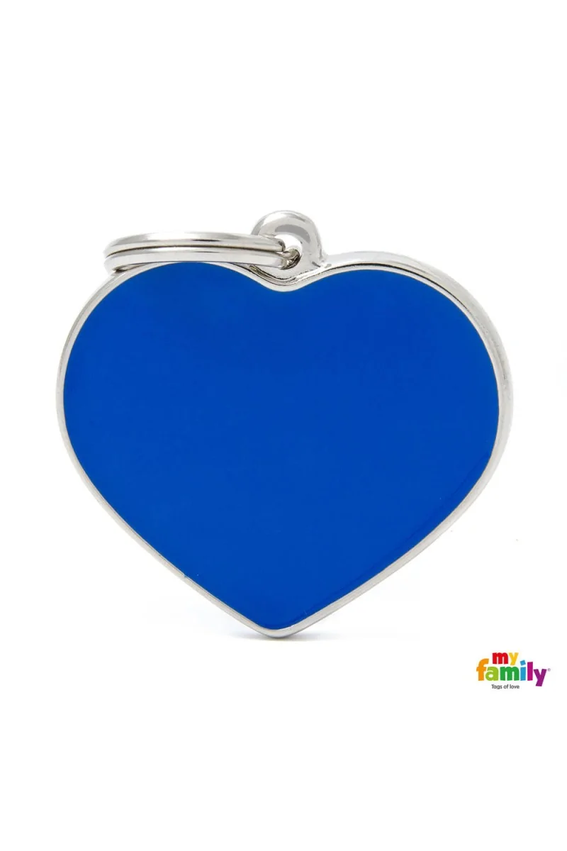 Chapas Perro  BH13 Basic Corazon Gde AZ