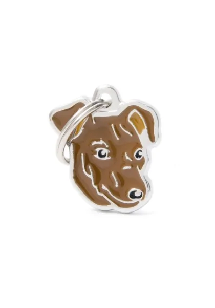 Chapas Perro  Mf26Nbrown Pinscher Marron