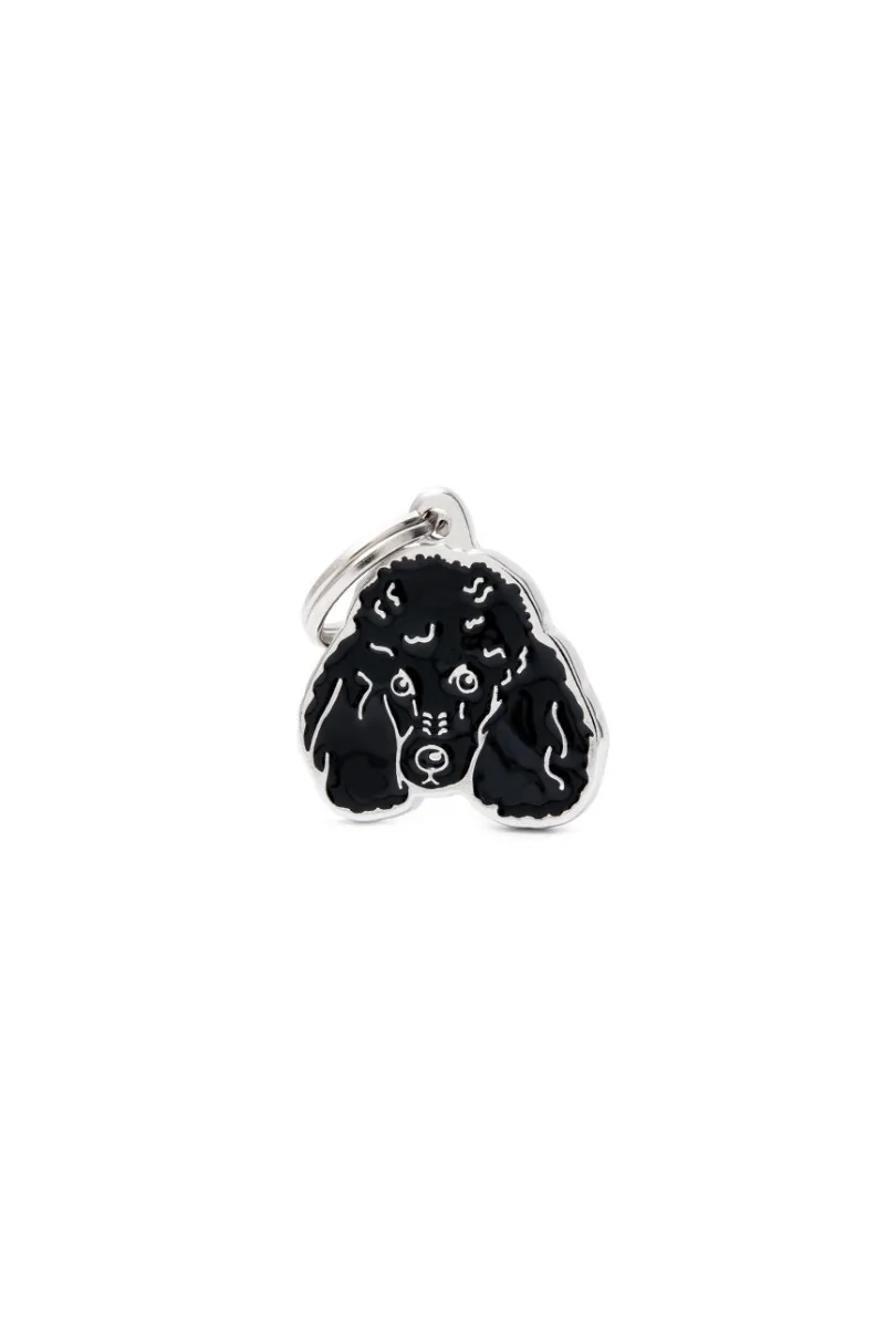 Chapas Perro  Mf20Nblack Caniche Negro