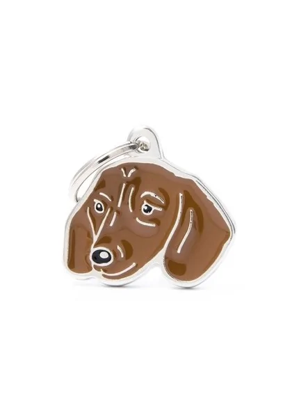 Chapas Perro  Mf19Nbrown Teckel Marron