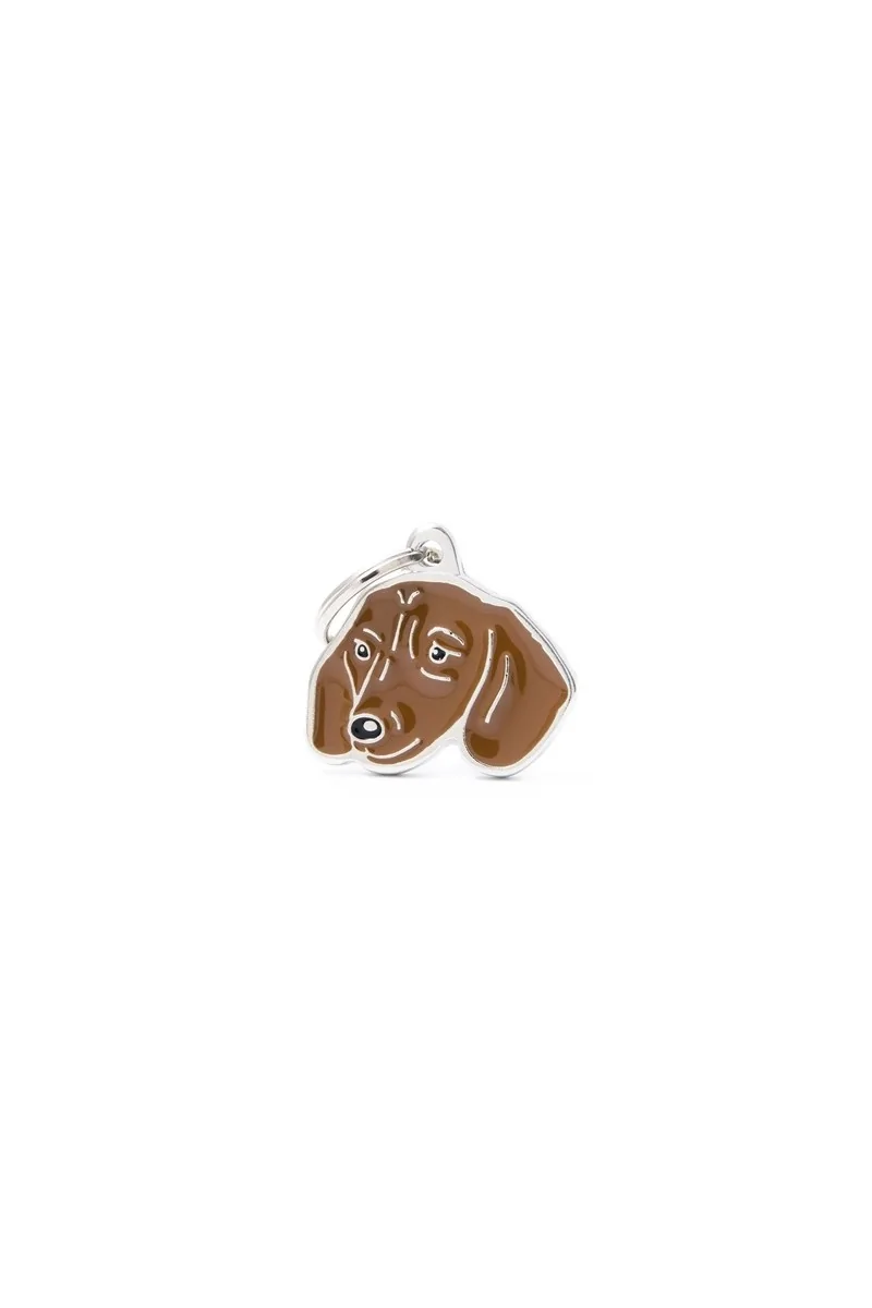 Chapas Perro  Mf19Nbrown Teckel Marron