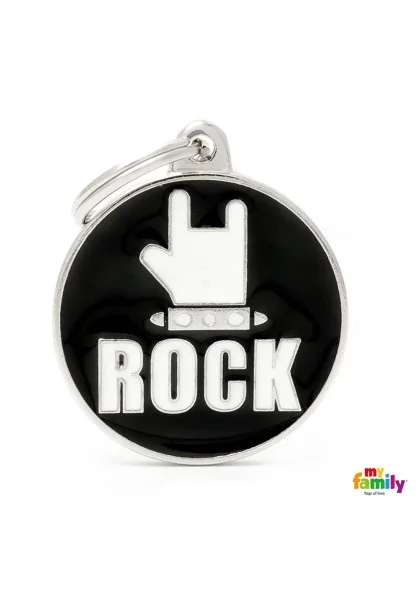 Chapas Gato,Perro  CH17ROCK Rock