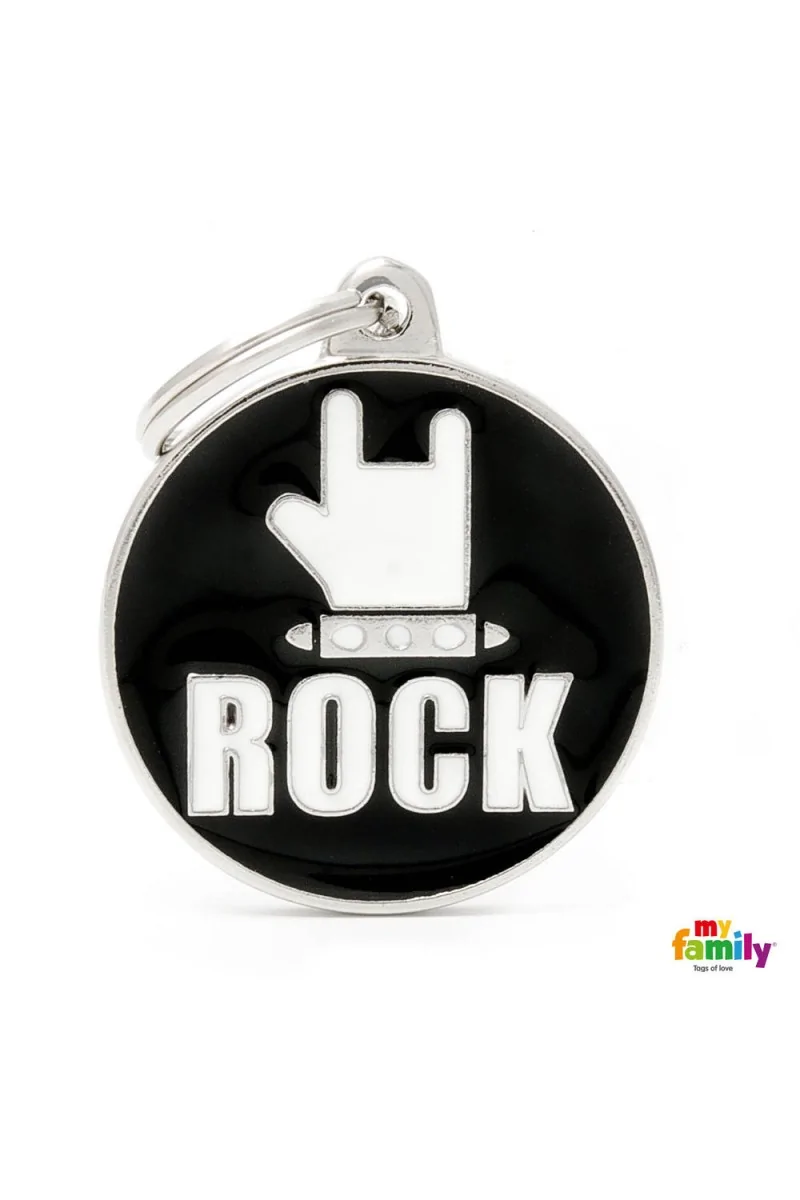 Chapas Gato,Perro  CH17ROCK Rock