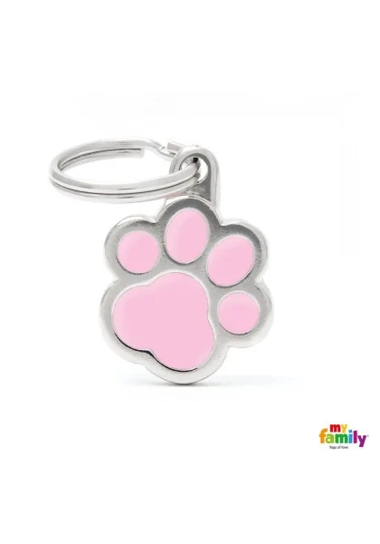 Chapas Gato,Perro  MF41PINK Huella Gato RS