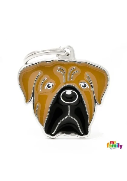 Chapas Perro  MF47BROWN Corso MR