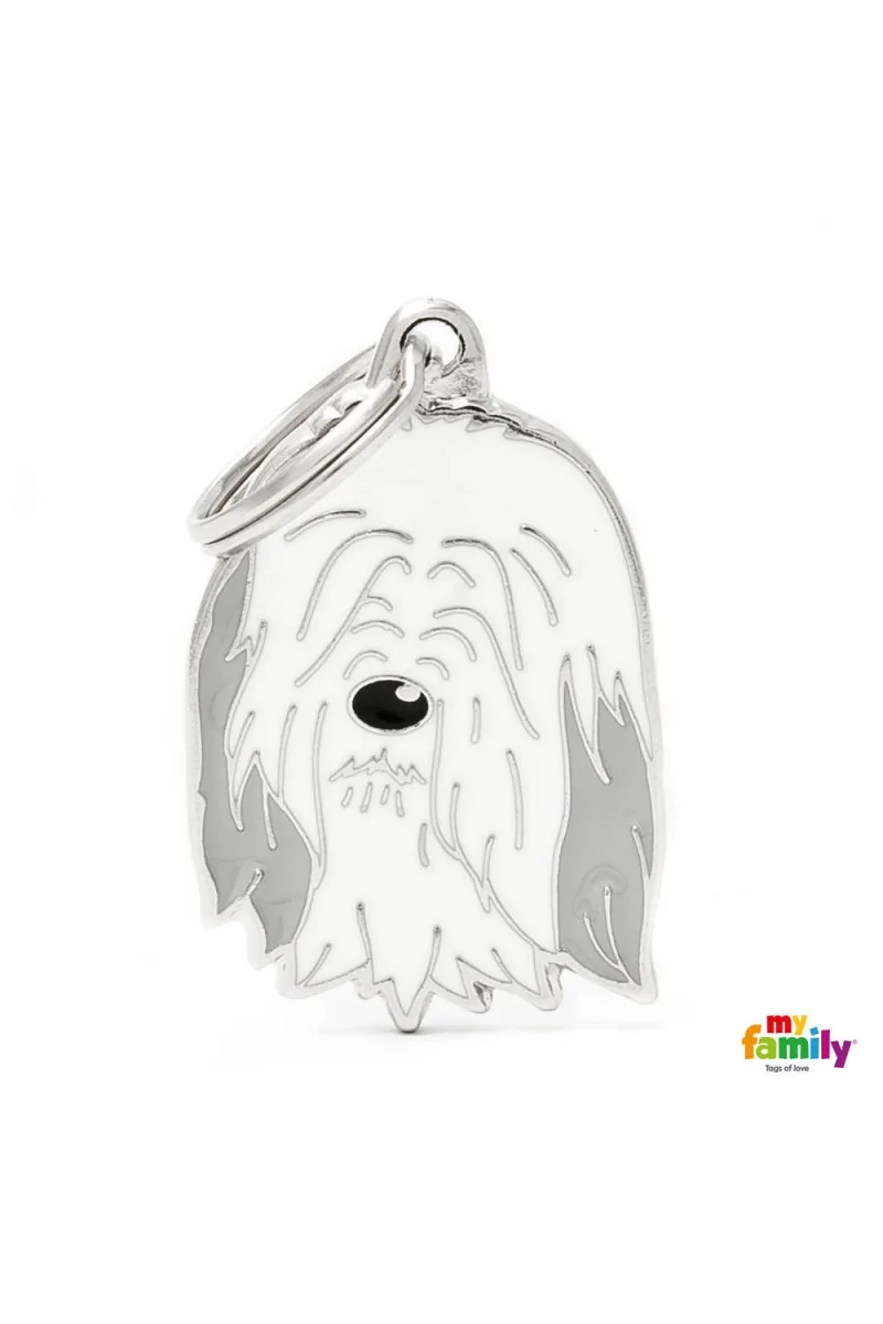 Chapas Perro  MF96 Bearded Collie