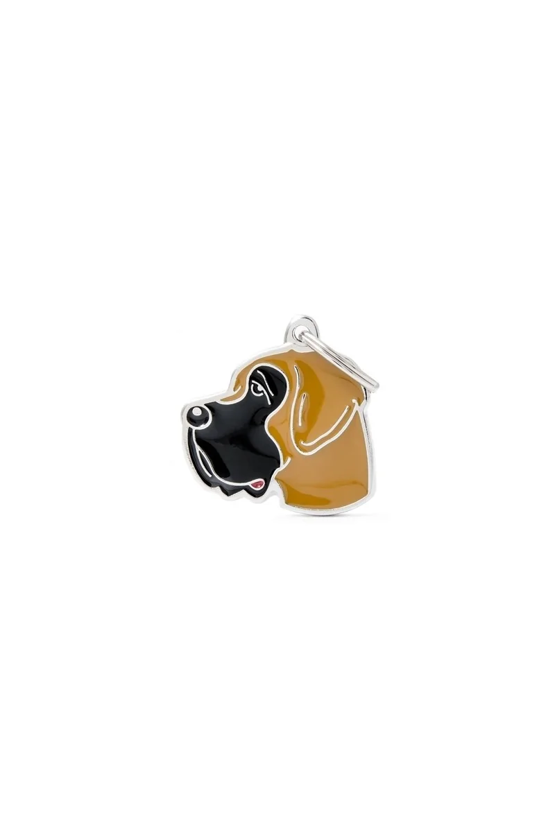 Chapas Perro  Mf01Nbrown Gran Danés Marrón