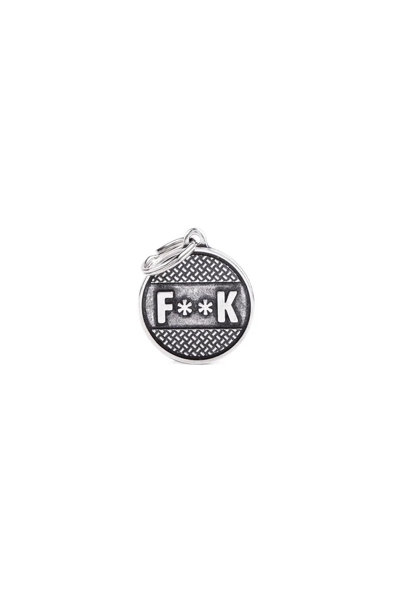 Chapas Perro  CE01CPEL Circulo Bronx Gde F**k