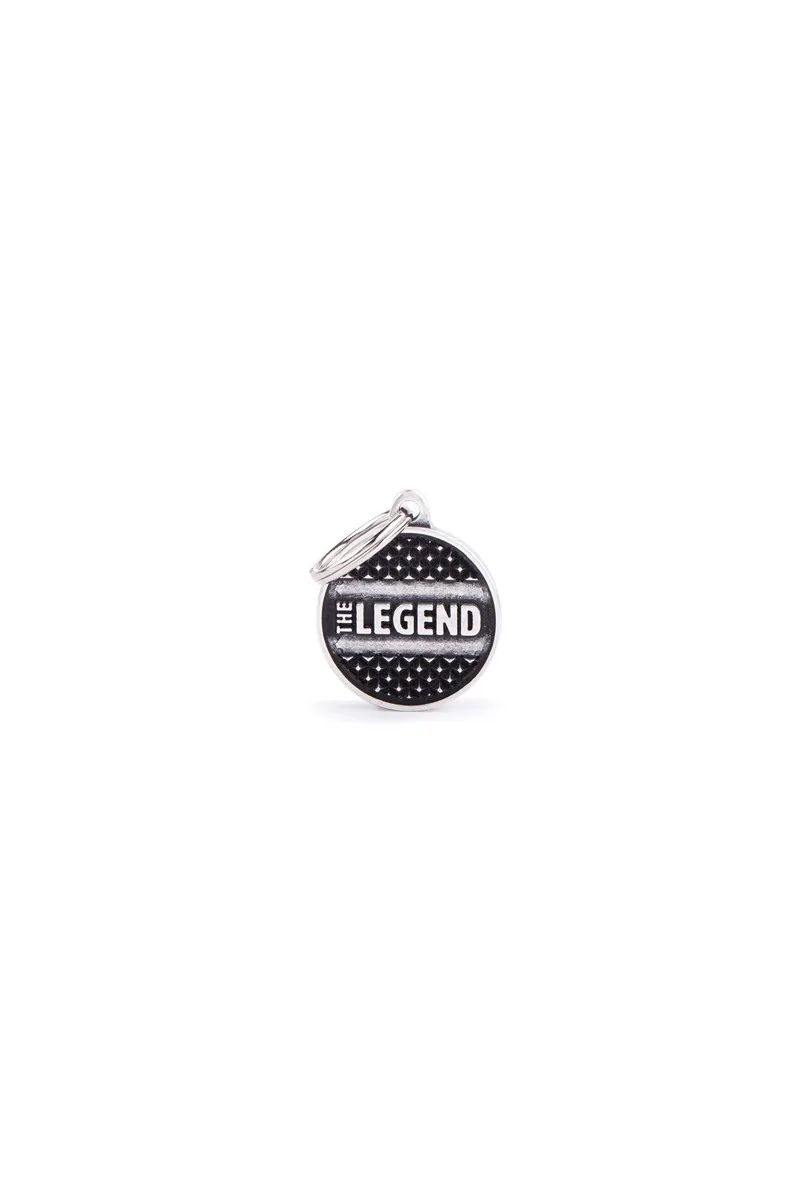 Chapas Perro  CE01CBOM Circulo Bronx Med Legend