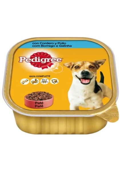 Comida Húmeda Perro Adulto Pedigree Wet Cordero/Pollo Small D 300Gr