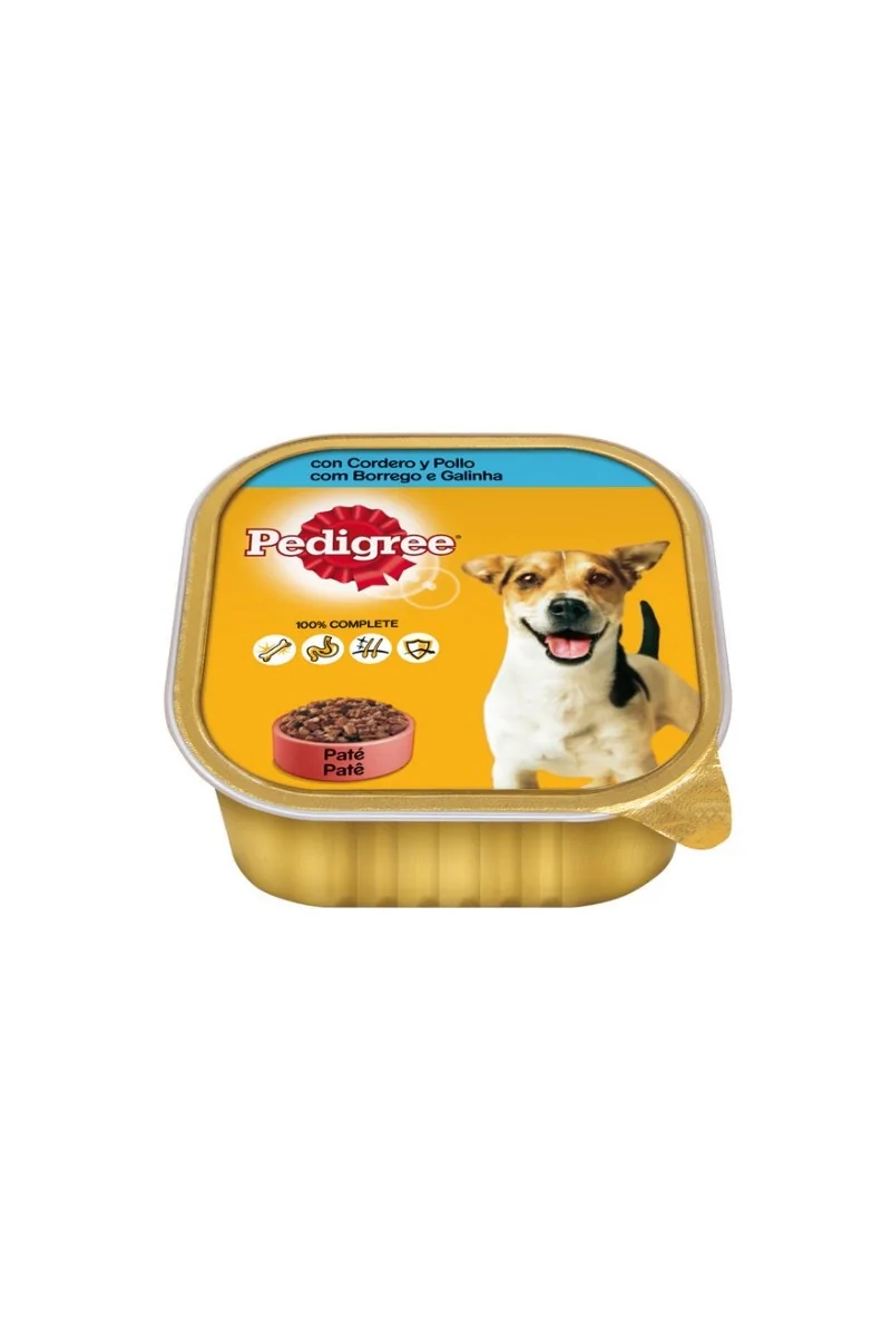 Comida Húmeda Perro Adulto Pedigree Wet Cordero/Pollo Small D 300Gr