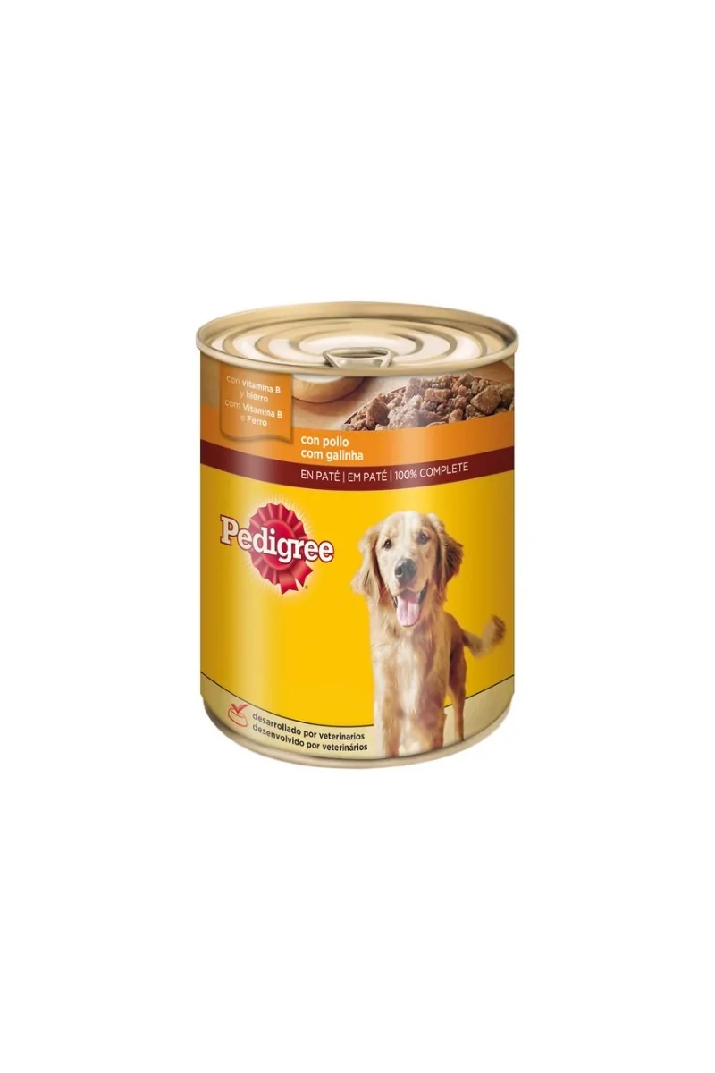 Comida Húmeda Perro Adulto Pedigree Wet Pollo 800Gr