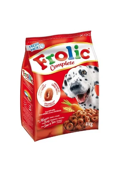 Comida Seca Perro Adulto Frolic Adulto Buey 4kg