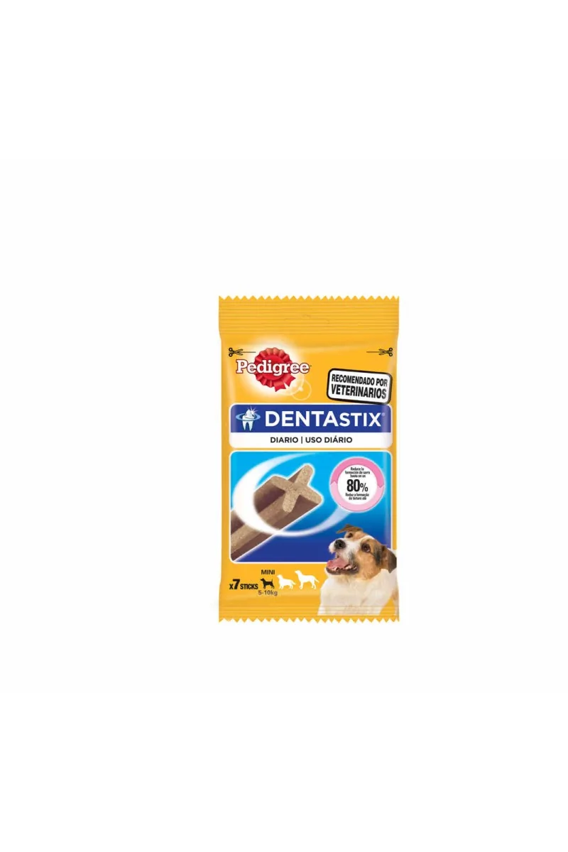 Suplemento Dental Perro  Pedigree Dentastix Razas Pequeñas 110gr 7 Barritas