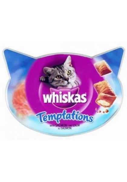 Premio Gato  Whiskas Temptations Salmón 60gr