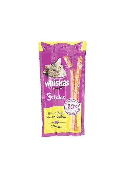 Premio Gato  Whiskas Stick Pollo 18gr