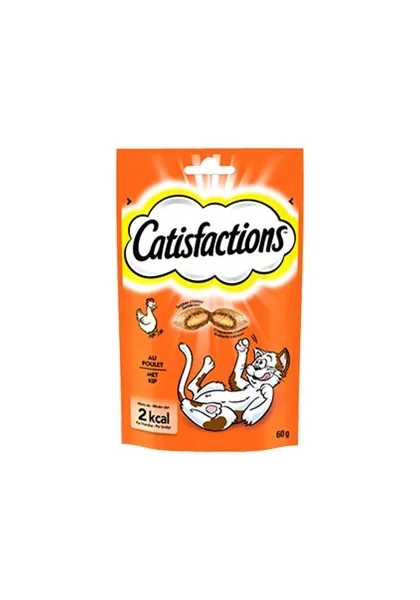 Premio Gato  Catisfactions Pollo 60gr