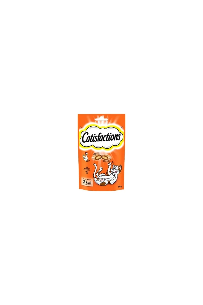 Premio Gato  Catisfactions Pollo 60gr