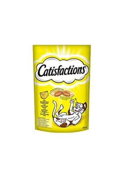 Premio Gato  Catisfactions Queso 60gr