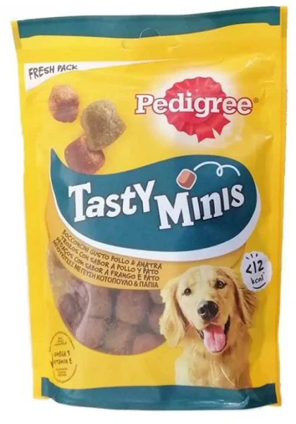 Suplemento Premio Perro  Pedigree Tasty Bites Chewy Cubes Aves 130gr