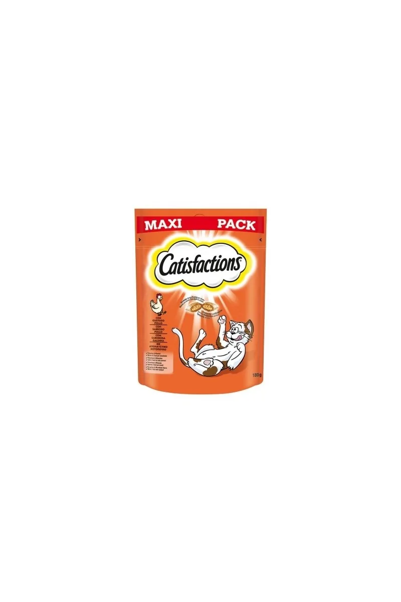 Premio Gato  Catisfactions Megapack Pollo 180gr