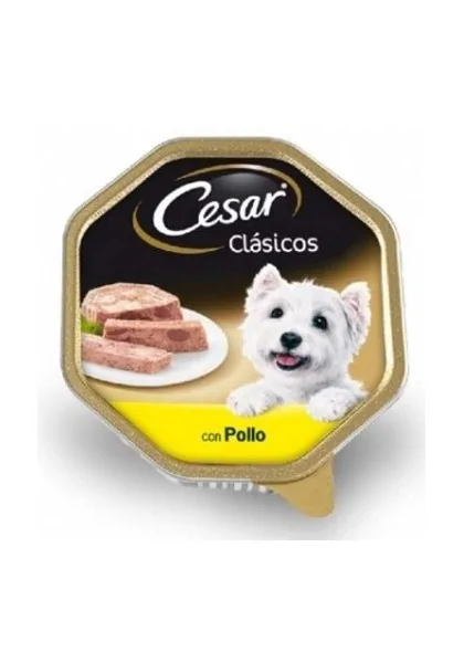 Comida Húmeda Perro Adulto Cesar Clasicos Pollo 150Gr