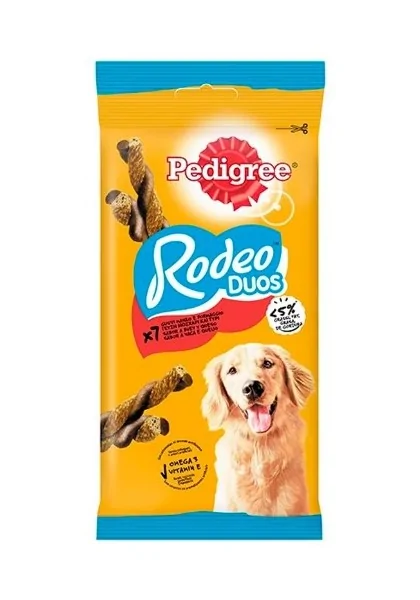 Suplemento Premio Perro  Pedigree Rodeo Duos Queso Y Buey 123gr