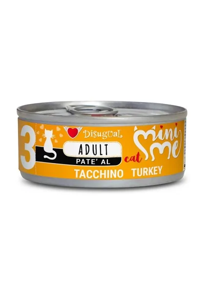 Comida Húmeda Gato Adulto Mini-Me Cat Wet Pavo 85gr