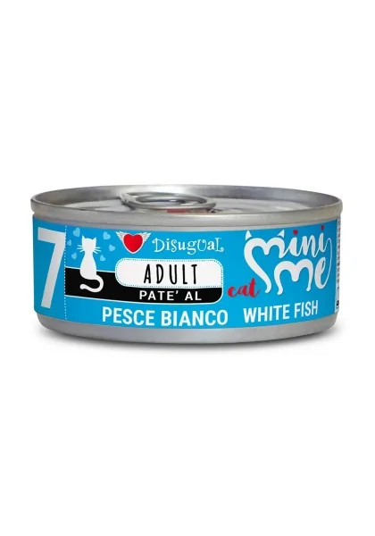 Comida Húmeda Gato Adulto Mini-Me Cat Wet Pescado Blanco 85gr